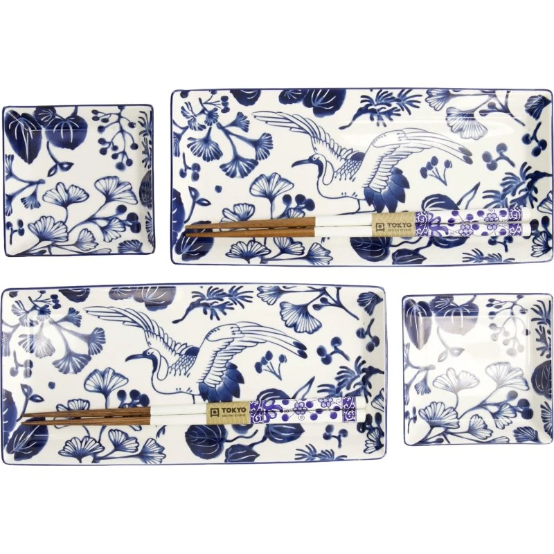Tokyo Design Studio Flora Japonica Sushi gavesæt