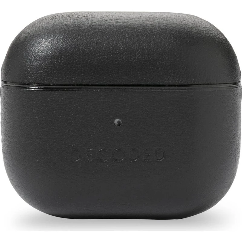 Decoded Leather Aircase til AirPods 3. Generation - Sort