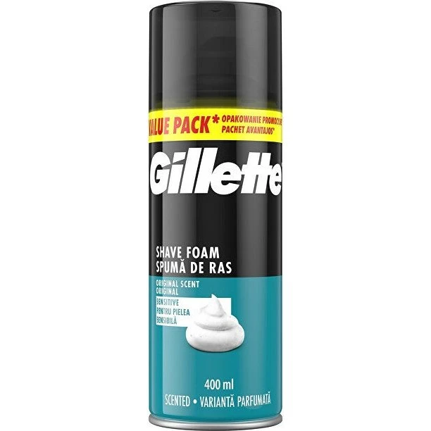 Gillette Classic Sensitive barberskum 400 ml