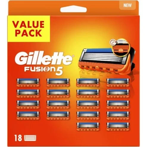Gillette Fusion5 barberblade, 18 stk.