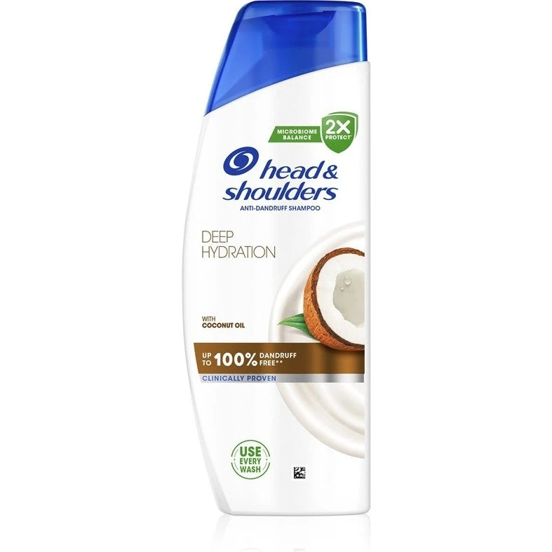 Head & Shoulders Dyb Hydration Kokosnød Anti-skælshampoo 250 ml