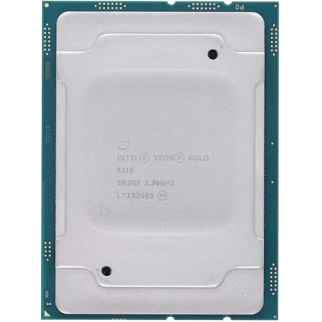 Intel Xeon Gold 5118 12‑kerner 2,3 GHz 16,5 MB L3