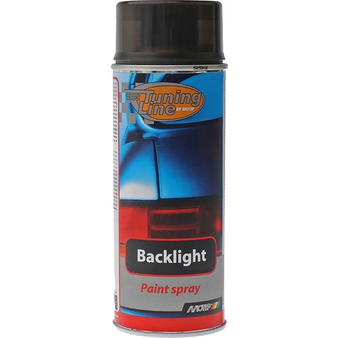 Motip Backlight Spray 400 ml - Sort