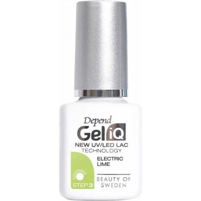 Depend Gel iQ Polish Step 3 – Electric Lime 5 ml