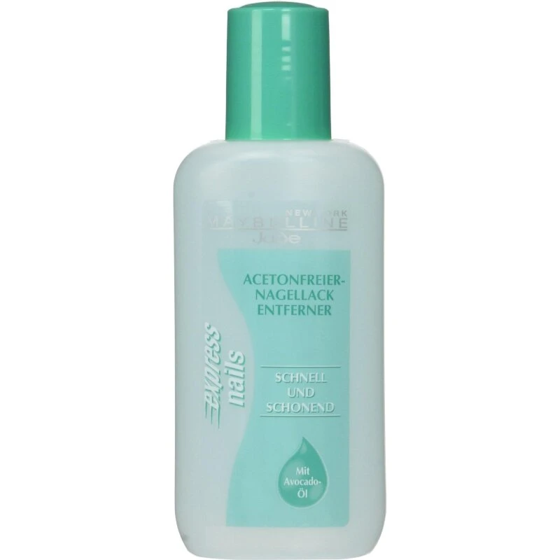 Maybelline Jade Neglelakfjerner uden acetone, plejende 125 ml