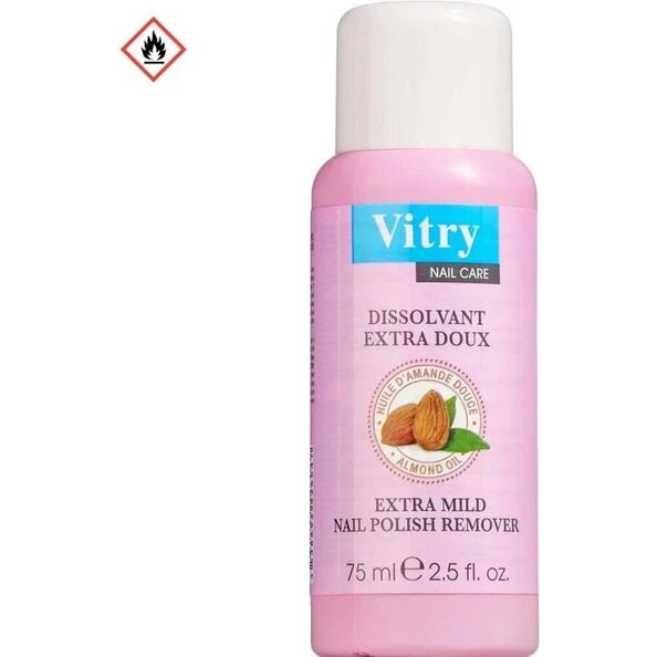 Vitry Neglelakfjerner uden acetone 75 ml