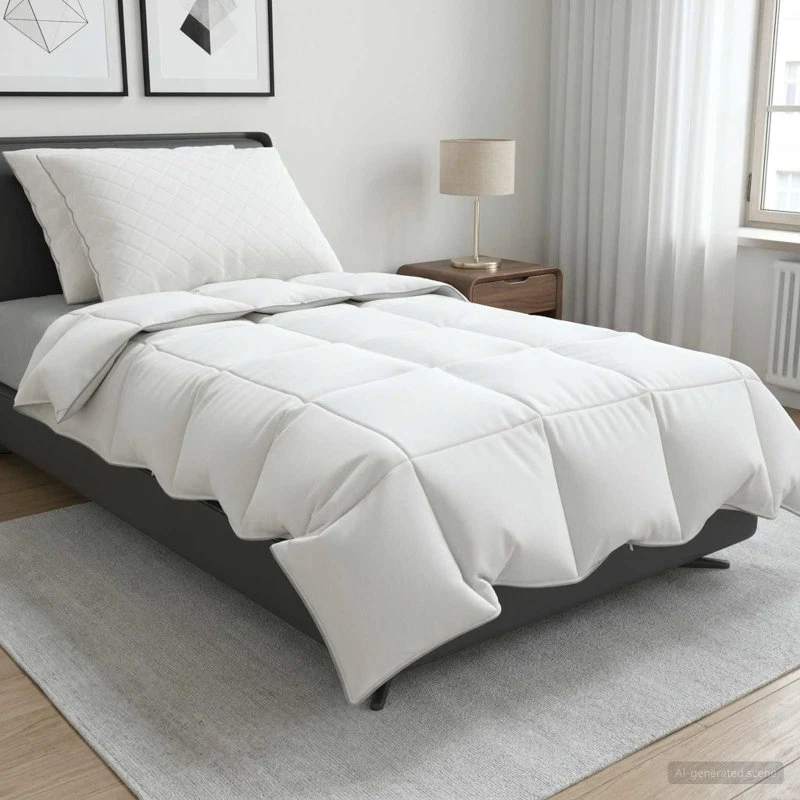 vidaXL FULDA 90% gåsedun dyne sæt 3 stk. 135x220 cm Sommer