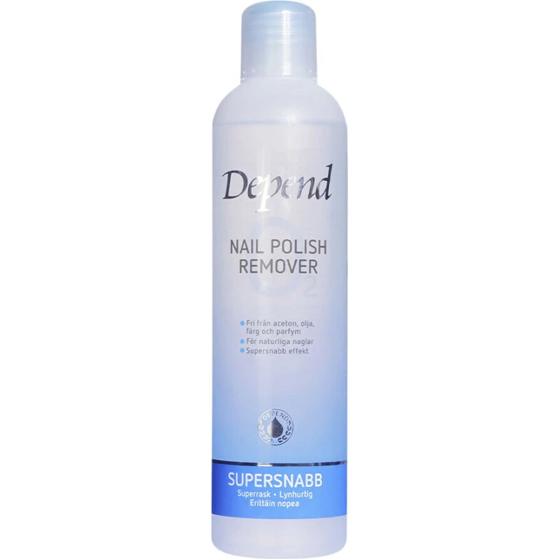 Depend Remover Blå 250 ml