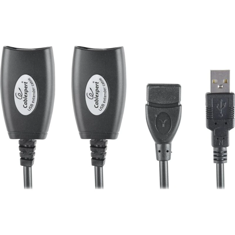 Gembird USB-forlængerkabel, RJ-45 til USB Type A, op til 30 m