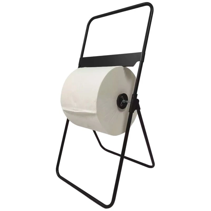 Gulvstativ til aftørringspapir i metal - 450x900x450 mm