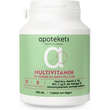 Apotekets Multivitamin 100 stk