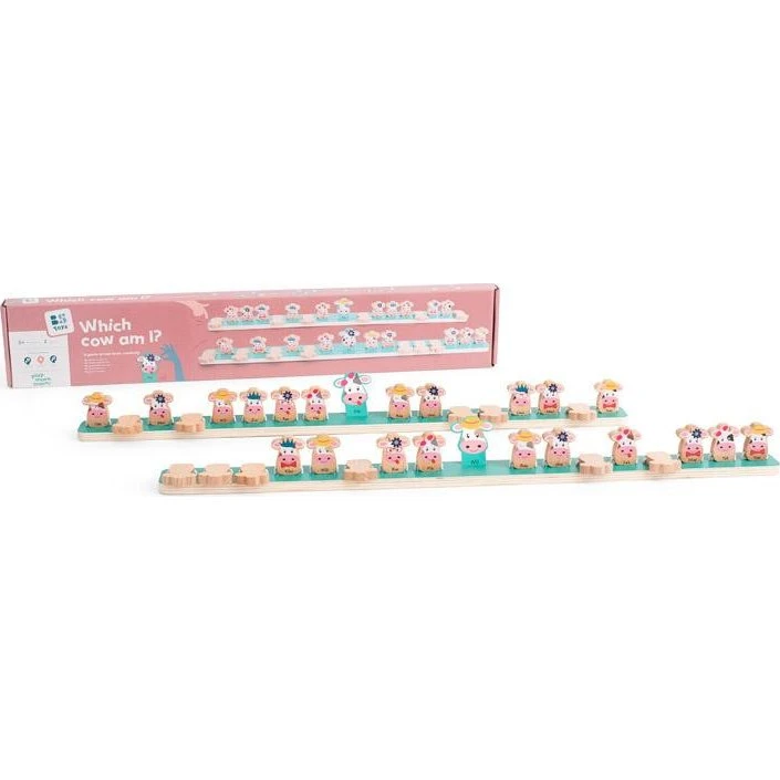 BS Toys Which Cow Am I Wooden Game