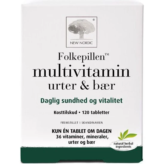 New Nordic Multivitamin 120 tabletter