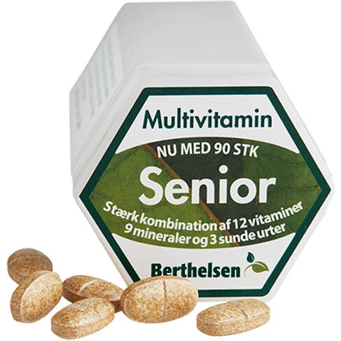 Berthelsen Senior Multivitamin 90 tabletter