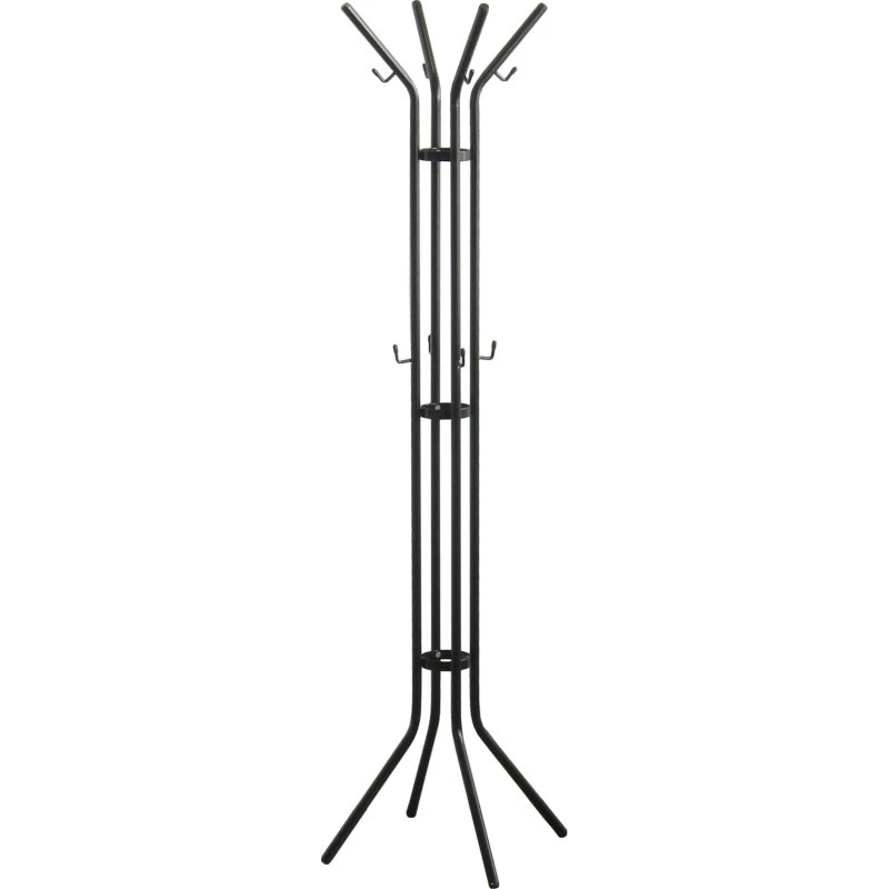 Spinder Design Jessy Knagerække - Sort Stål H170 x Ø40 cm