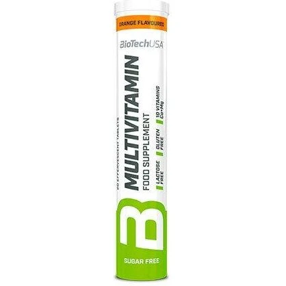 BioTechUSA Multivitamin Brusetablet 20 stk — Appelsinsmag
