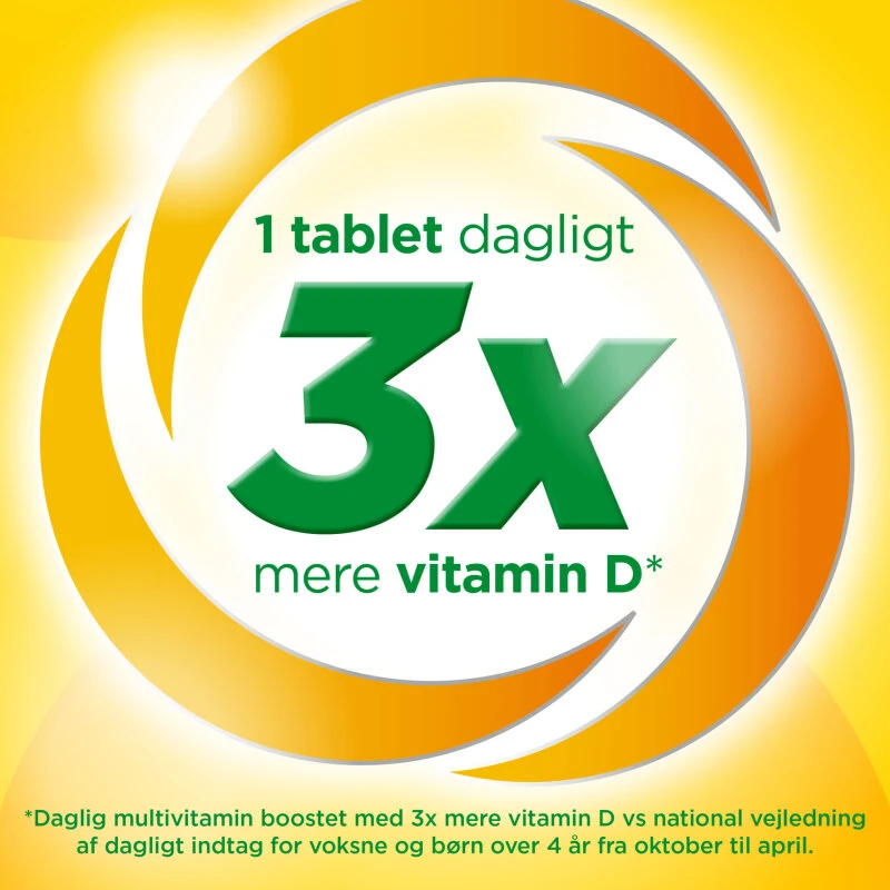 Multi-tabs Vitamin D-Boost 60 stk