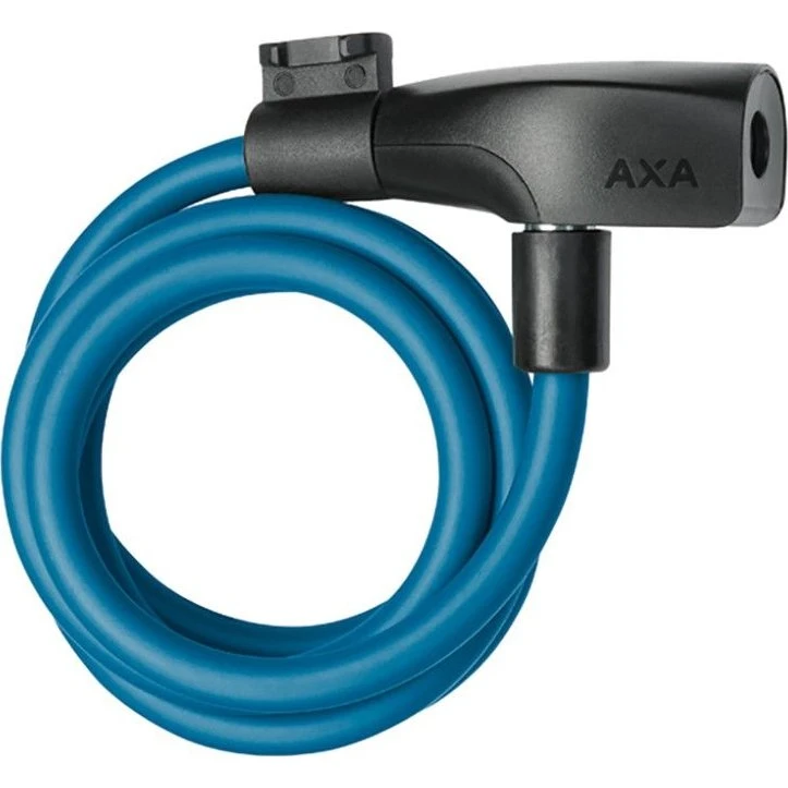 AXA Resolute 8x120 kabellås i petrolblå