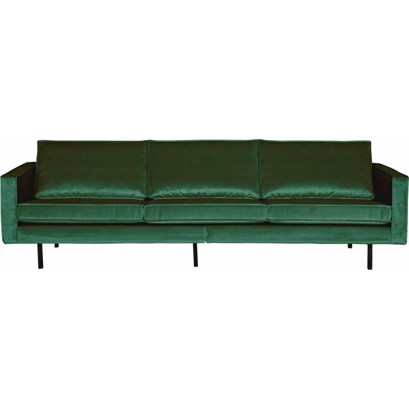 WOOOD Rodeo 3-personers sofa i skovgrøn Jarra-velour