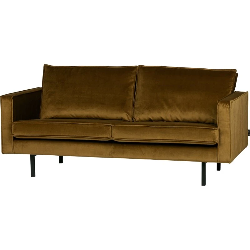 WOOOD Rodeo 2,5-personers veloursofa - Honninggul