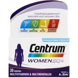 Centrum Women 50+ Multivitaminer 30 tabletter