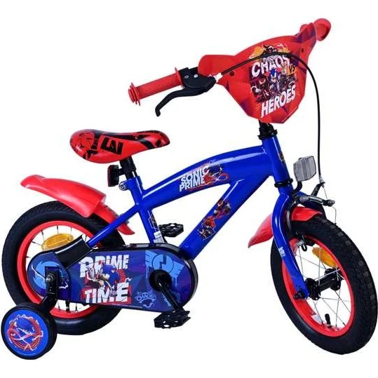 Volare Sonic 12 tommer børnecykel - Blå med fodbremse