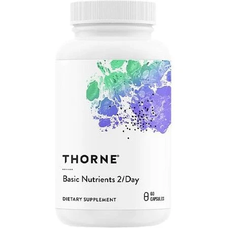 Thorne Basic Nutrients 2/Day, 60 kapsler