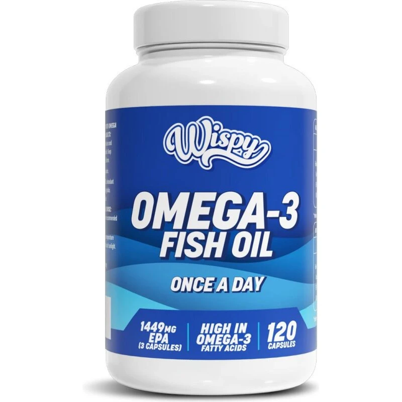 Wispy Omega-3 120 kapsler