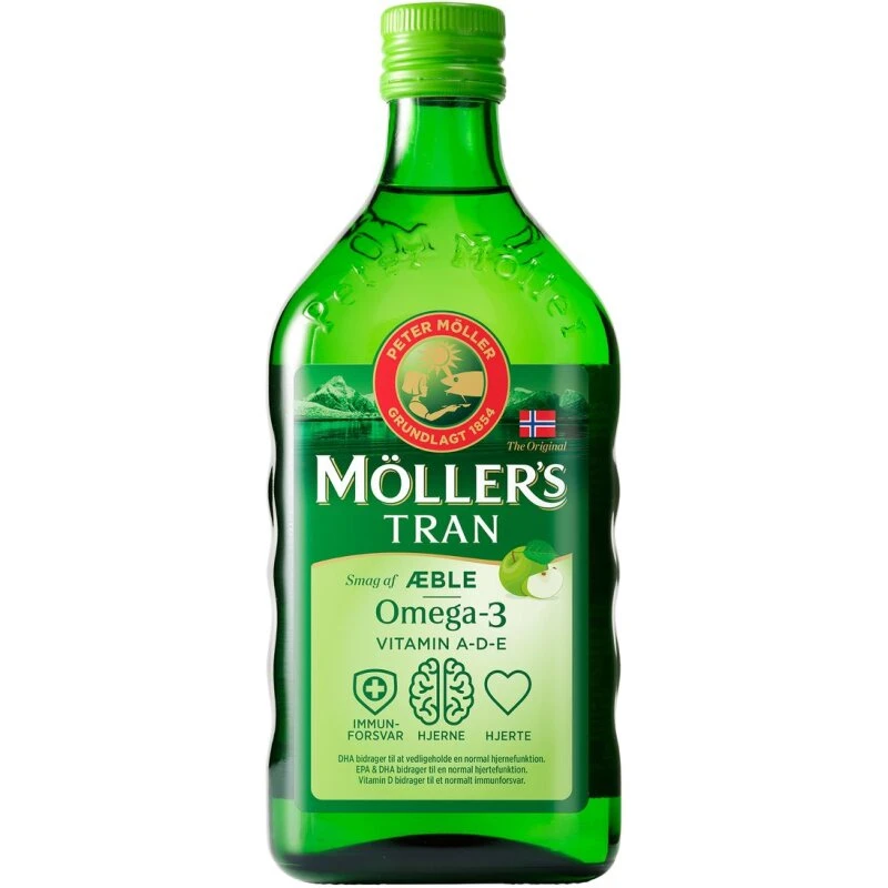 Møllers Tran Æble 500 ml