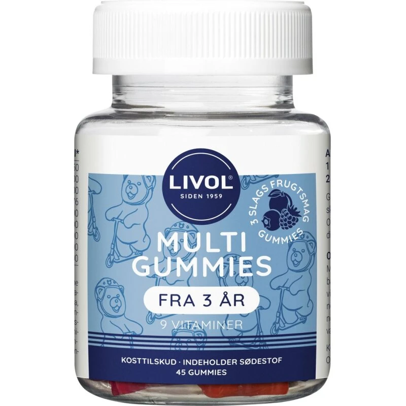 Livol Vitamin Gummies 45 stk.