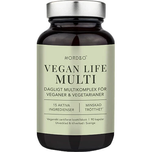 Nordbo Vegan Life Multi (90 kaps)