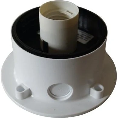 Neptun Loft- og vægarmatur Hvid IP44 E27