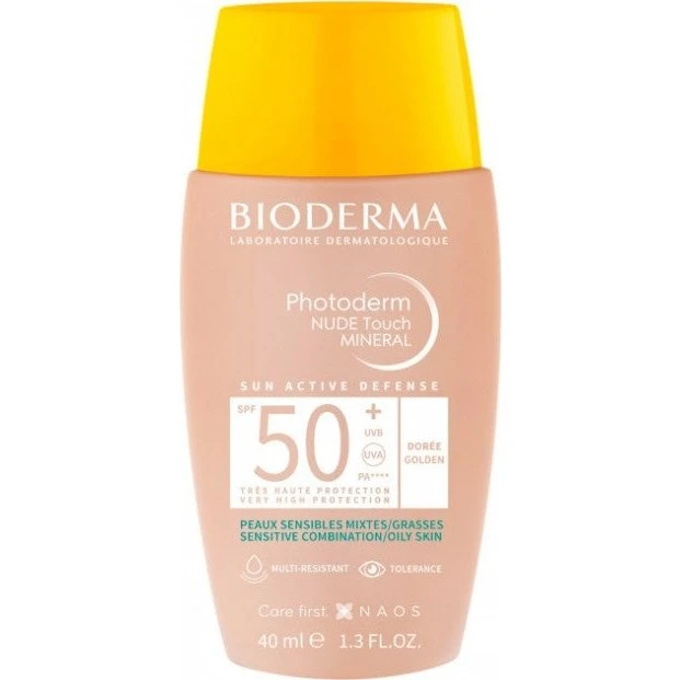 Bioderma Photoderm Nude Touch SPF50+ Gylden 40ml