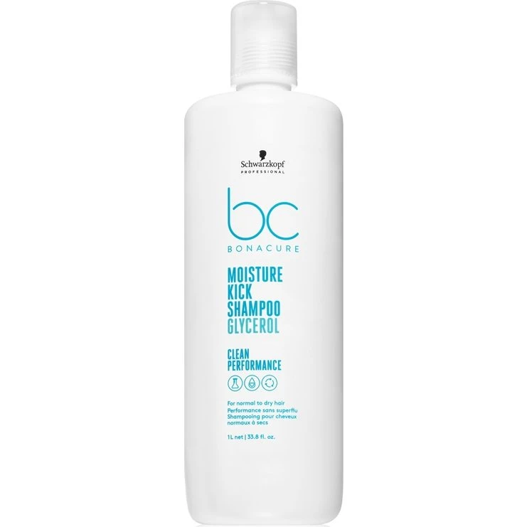 Schwarzkopf BC Bonacure Moisture Kick Shampoo Glycerol 1000 ml