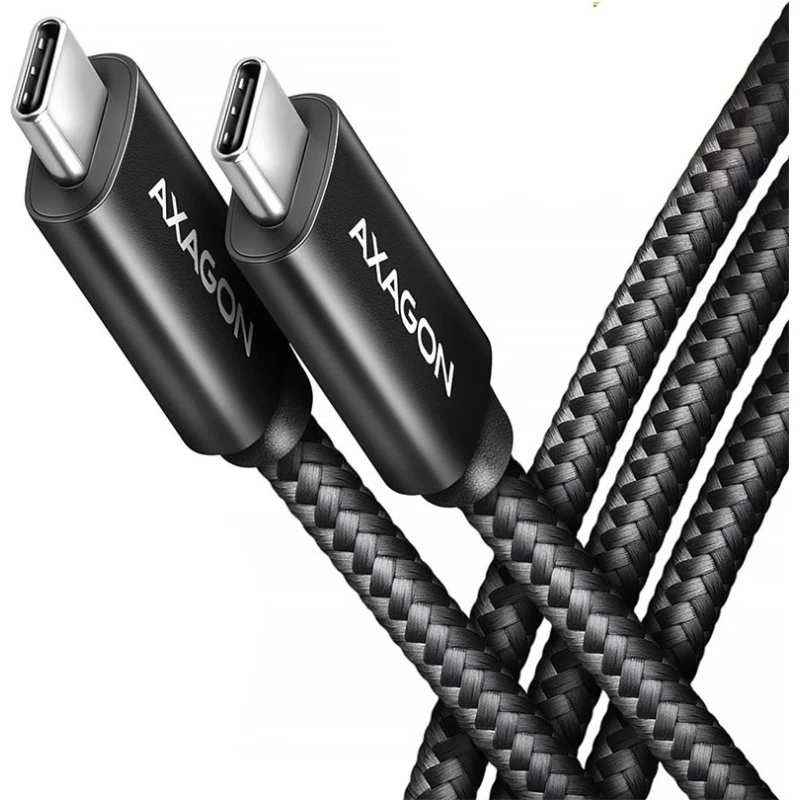 AXAGON USB-C til USB-C USB4 Gen3x2 kabel, 240W, 1m