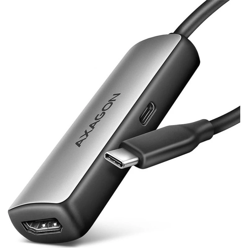 AXAGON RVC-HI8KPD USB-C til HDMI 2.1 Adapter - 8K/60Hz, 4K/144Hz