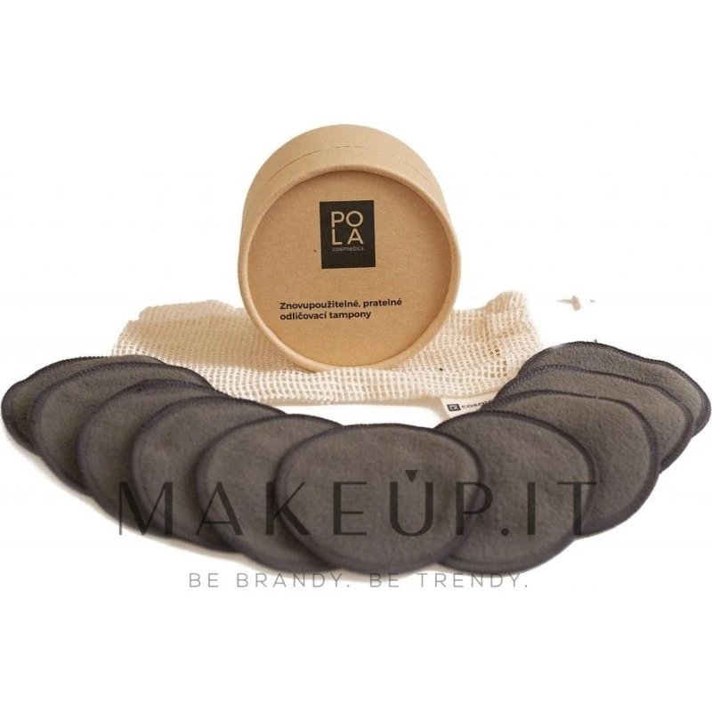 Pola Cosmetics Make-upfjernende puder med kulfiber (10 stk.)