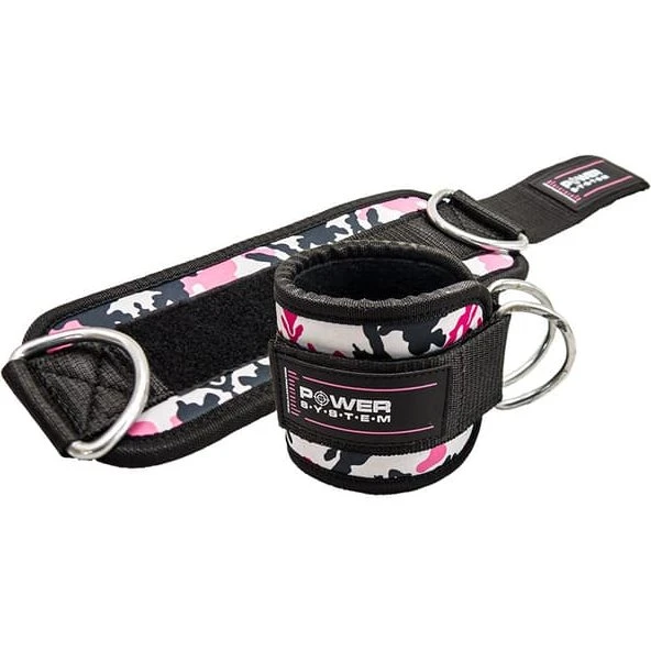 Power System Ankelremme Camo-Pink