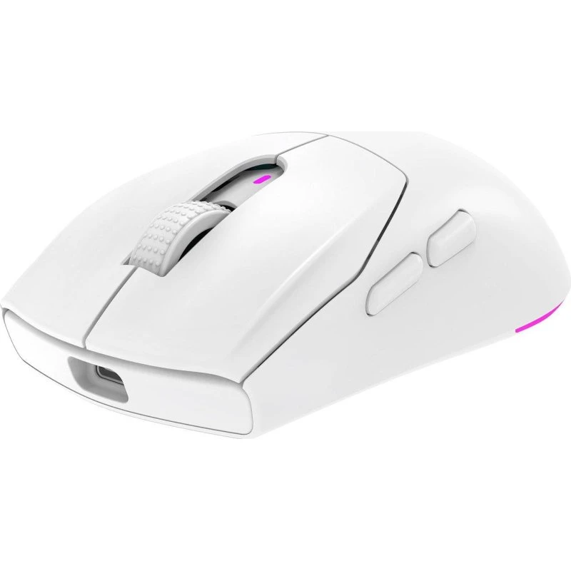 Rampage Prote M5 Pro Trådløs Mus - 26000 DPI, Hvid