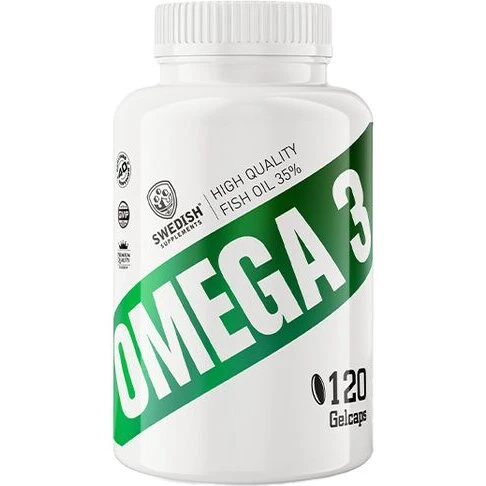 Swedish Supplements Omega-3 120 kapsler