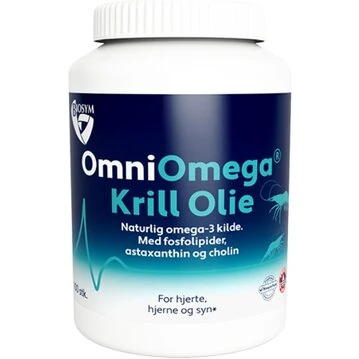 Biosym OmniOmega Krill Olie 100 stk.