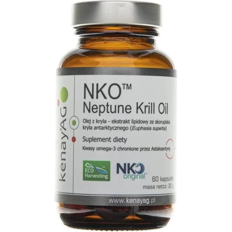 NKO Neptune Krill Oil 60 kapsler