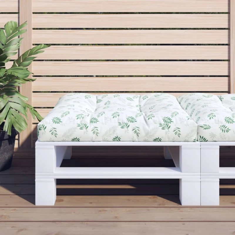 vidaXL pallehynde 70x70x12 cm - bladmønster