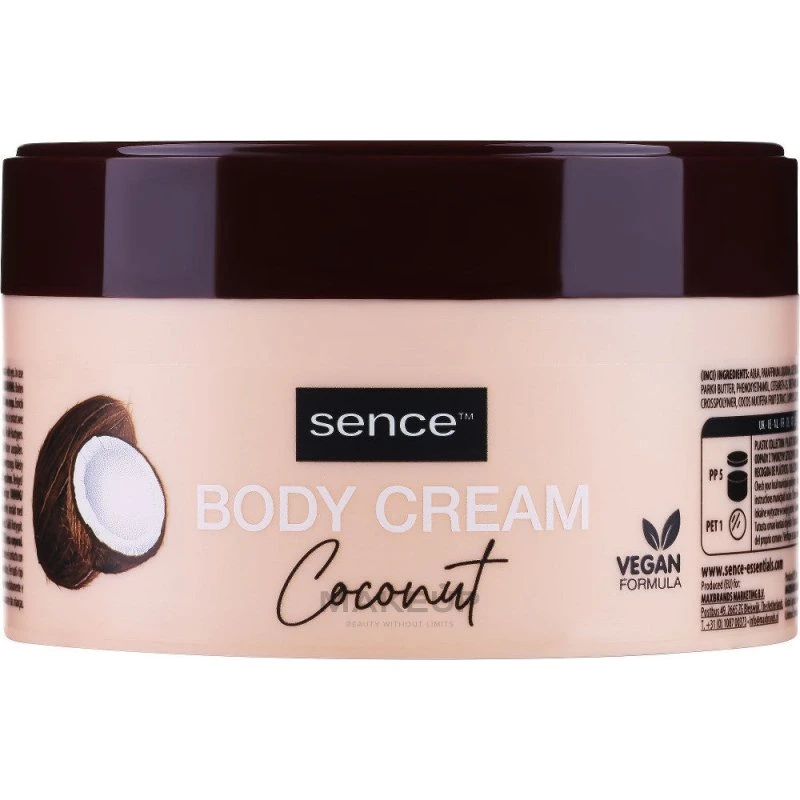 Sence Beauty Kokos Kropscreme 200ml