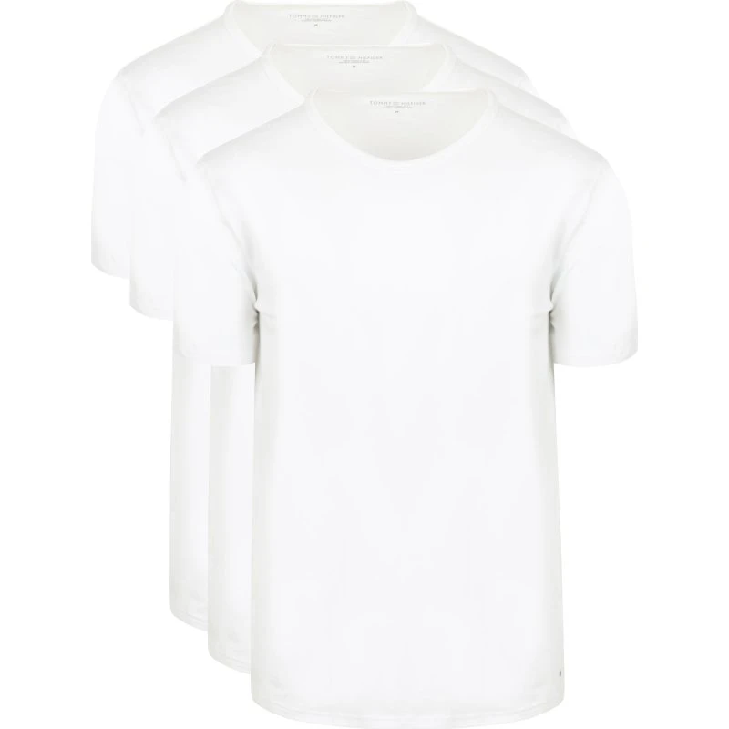 Tommy Hilfiger T-shirt 3-pak, hvid, XXL