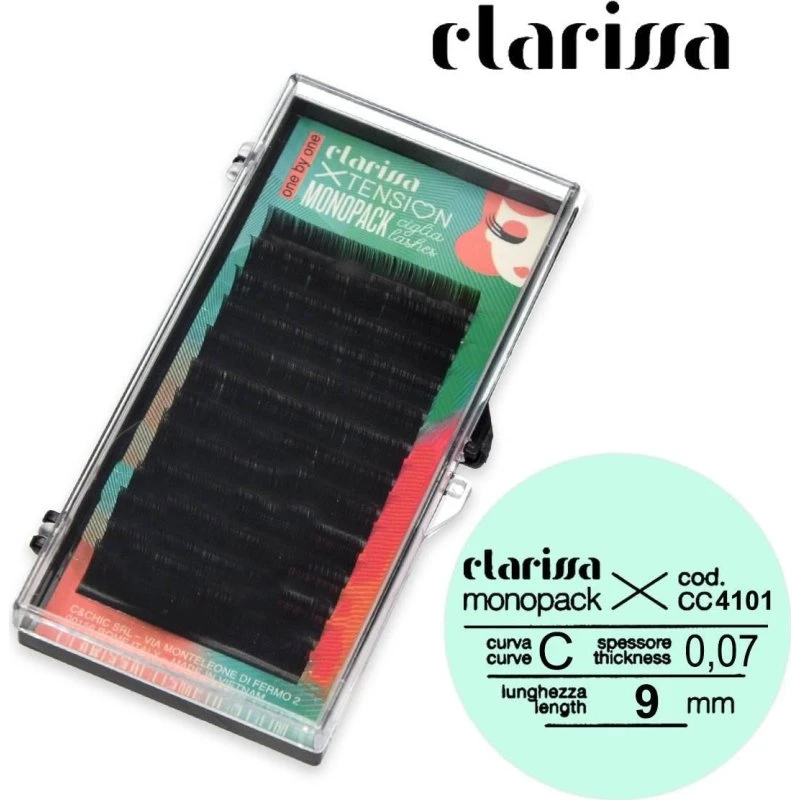 Clarissa Curvy Eyelash C-bøjning 0,07 mm - 9 mm