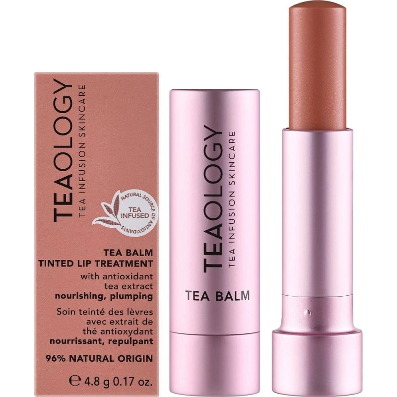 Teaology Tea Balm Fugtgivende Læbepomade - Vanilje, 4 g