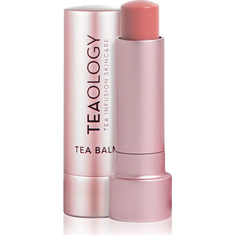 Teaology Tea Balm fugtgivende læbepomade, fersken, 4 g