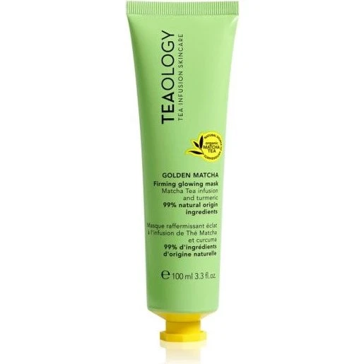 Teaology Golden Matcha Opstrammende Fugtgivende Maske 100 ml