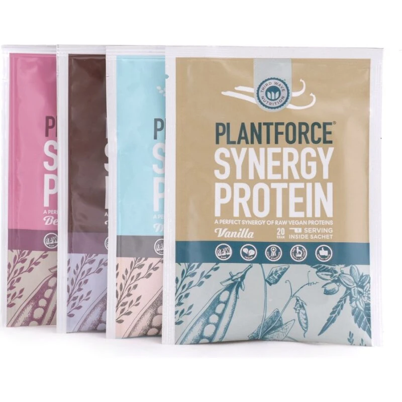 Plantforce Synergy Protein Natural 20 g (vegansk)